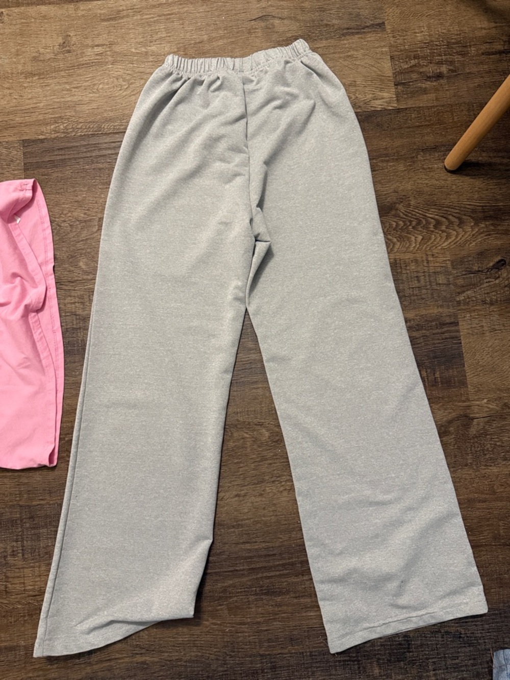 Kids Silver Elastic-Waist Jogger Pants